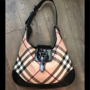 Burberry Authentic Nova Check Brooke Shoulder Bag